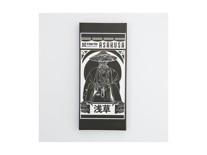 Tokyo Design Chopstick Gift set 5pc Square Black - Gift Boxed