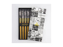 Tokyo Design Chopstick Gift set 5pc Tokyo Fan - Gift Boxed