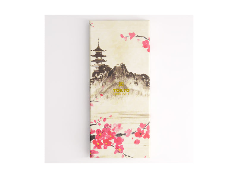 Tokyo Design Chopstick Gift set 5pc Wooden Brown- Gift Boxed