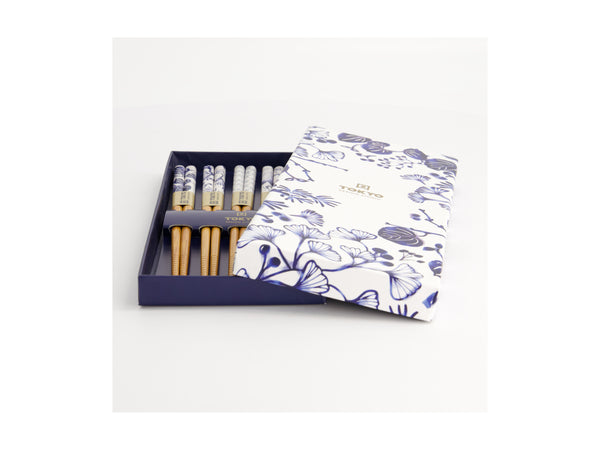 Tokyo Design Chopstick Gift set 5pc Japonica - Gift Boxed
