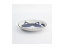 Tokyo Design Kawaii Cat Neko Plate 16.5cm - Blue Cat