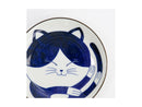 Tokyo Design Kawaii Cat Neko Plate 16.5cm - Blue Cat