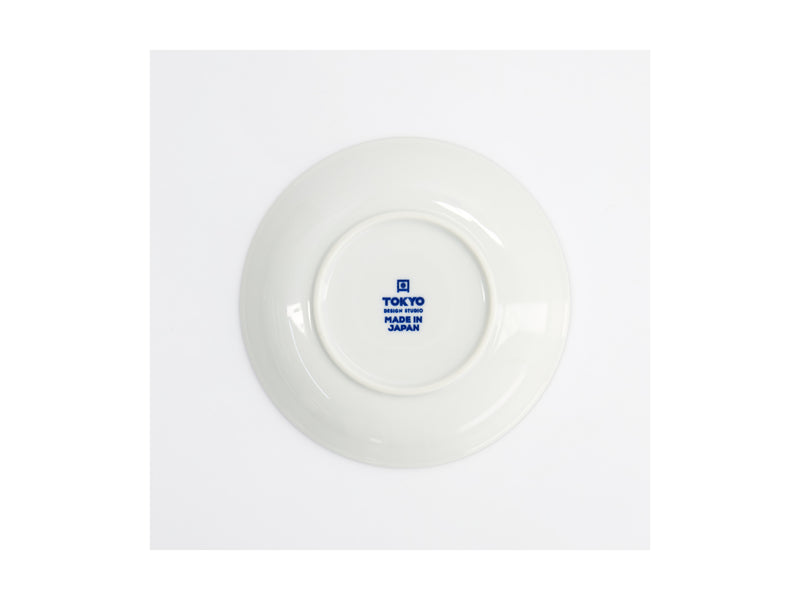 Tokyo Design Kawaii Cat Neko Plate 16.5cm - Swirl Cat