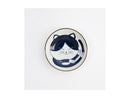 Tokyo Design Kawaii Cat Neko Sauce Dish 10x2.5cm - Blue Cat