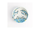Tokyo Design Studio Seafood Dish 9.5x3cm Crab Light Blue