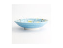 Tokyo Design Studio Seafood Deep Plate 21.5x5cm Crab Light Blue