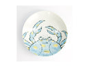 Tokyo Design Studio Seafood Deep Plate 21.5x5cm Crab Light Blue
