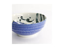Tokyo Design Studio Seafood Ramen Bowl 18.5x8cm Snapper Blue