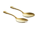 Casa Domani Castello Salad Serving Set 2pc - Champagne