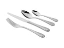 Casa Domani Brocade Cutlery Set 24pc - Stainless Steel