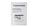 Tupperware Modular Oval Dry Food Container Set of 6 - Gift Boxed