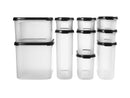 Tupperware Modular Dry Food Container Set of 10 - Gift Boxed