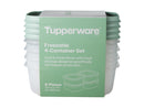 Tupperware Freezable Container Set of 4 - 450ml