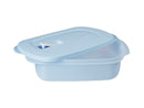 Tupperware Microwavable Rectangle Food Container 1L - Blue