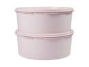 Tupperware Heritage Canister Set of 2 1.8L - Pink