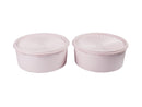 Tupperware Heritage Canister Set of 2 1.8L - Pink
