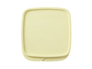 Tupperware Divided Square Lunch Box 550ml - Yellow
