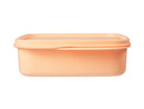 Tupperware Divided Square Lunch Box 550ml - Orange