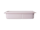 Tupperware Divided Rectangle Lunch Box 1L - Pink