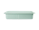 Tupperware Divided Rectangle Lunch Box 1L - Green