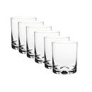 Krosno Triad Double Old Fashion Glasses - Set of 6  Gift Boxed - 350ml (Made in Poland)