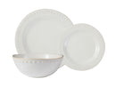 Casa Domani Punto Rim Dinner Set 12pc Gift Boxed