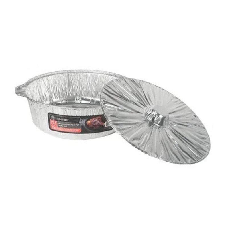 Top Chef Aluminum Foil Pot w/ Lid - 39x12cm