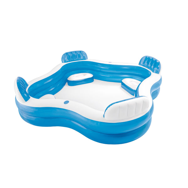 Intex Swim Center Square Inflatable Lounge Pool