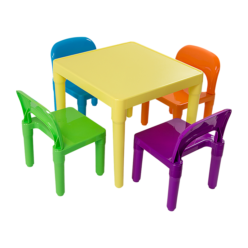 Kids Table and Chairs Play Set Toddler Child Toy Activity Furniture In-Outdoor