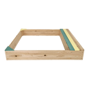 Wooden Kids Backyard Sandbox Children Outdoor Play Toy Sandpit