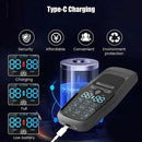 Dual Output EMS/TENS Massage Device with 9 Modes and Type-C Charging, (8 Adhesive Pads)