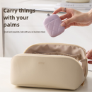 2 Pcs Apricot Portable Nail Care Kit - Compact Manicure Set with Nail Clippers, Tweezers, and Nail File - Stylish Storage Case