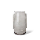 Koami Tall Glass Vase Smokey Grey - 28x18x16cm
