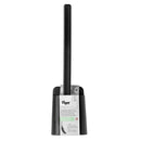 Vigar Essential Eco Wall Mounted Toilet Set 40x7cm - Black