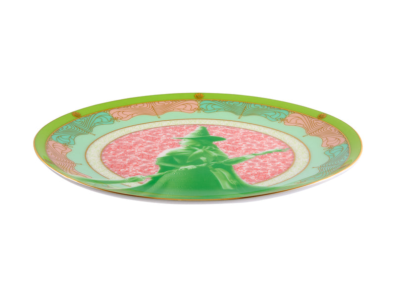 Maxwell & Williams Wicked Pink Goes Good With Green Coupe Plate 19.5cm - Elphaba