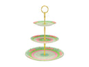 Maxwell & Williams Wicked Pink Goes Good With Green 3 Tiered Cake Stand - Elphaba