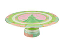 Maxwell & Williams Wicked Pink Goes Good With Green Footed Cake Stand 28cm - Elphaba