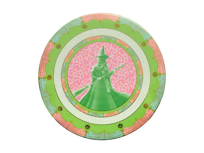 Maxwell & Williams Wicked Pink Goes Good With Green Footed Cake Stand 28cm - Elphaba