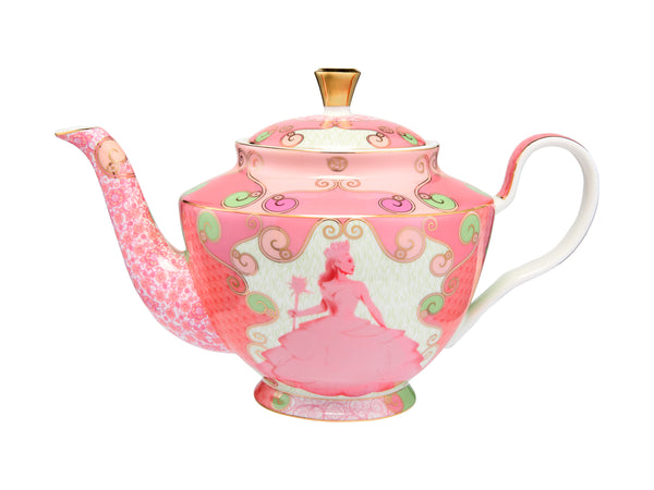 Maxwell & Williams Wicked Pink Goes Good With Green Teapot With Infuser 1L - Glinda