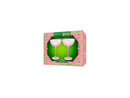 Maxwell & Williams Wicked Pink Goes Good With Green Ribbed Coupe Glasses - Glinda Set of 2
