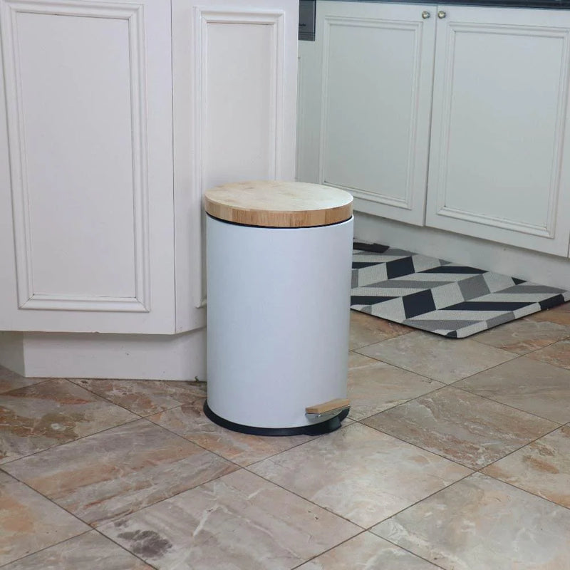 Eco Basics Rubbish Bin Square 20L - White