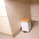 Eco Basics Rubbish Bin Square 3L - White