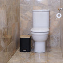 Eco Basics Rubbish Bin Square 6L - Black