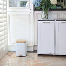 Eco Basics Rubbish Bin Square 6L - White