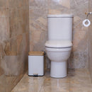 Eco Basics Rubbish Bin Square 6L - White