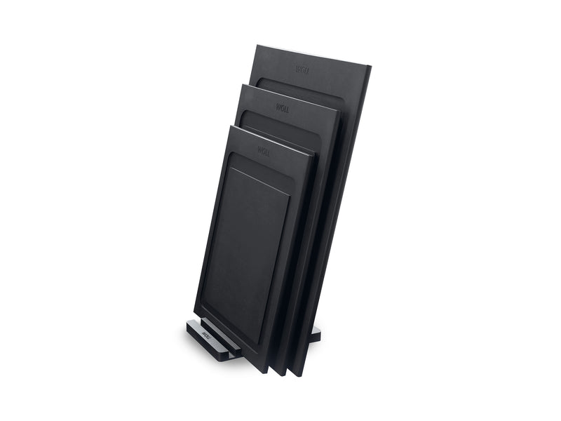 Woll Cut & Serve Board Black - 30x22x0.7cm
