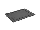 Woll Cut & Serve Board Black - 35x25x0.7cm