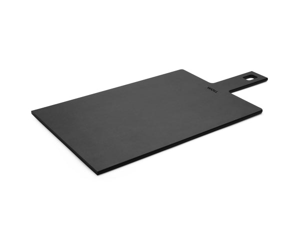 Woll Cut & Serve Board Handle Black - 49x25x0.7cm
