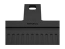 Woll Cut & Serve Board Handle With Ribs Black - 49x25x0.7cm