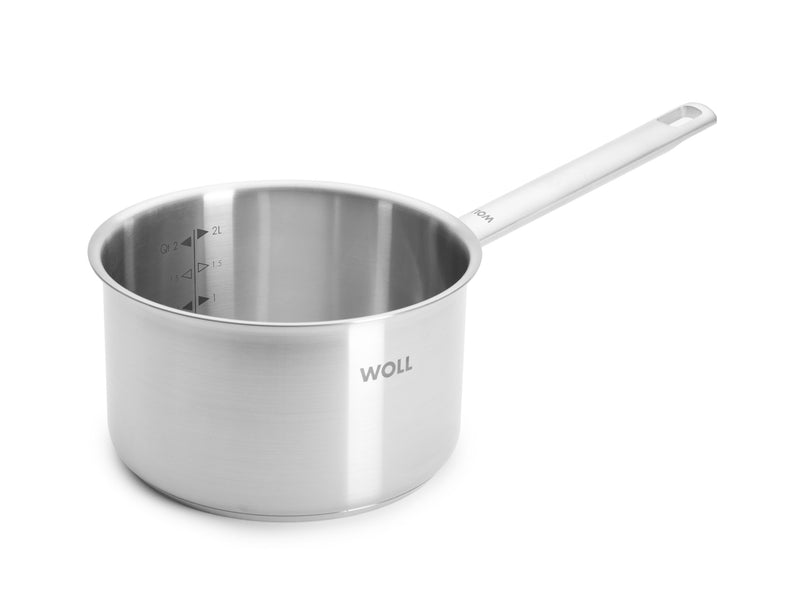 Woll Steel Saucepan With Lid 18cm / 2.6L - Gift Boxed